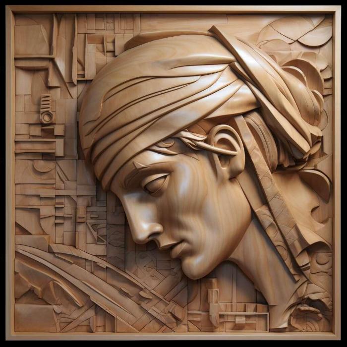 نموذج ثلاثي الأبعاد لآلة CNC 3D Art 